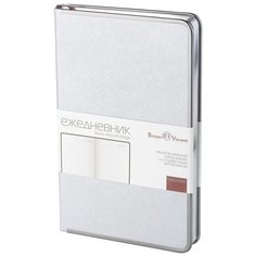 Ежедневник недатированный, А5 (130 х 212 мм), "BRIDGE" серебро 272 стр, Арт : 3-528/06 Bruno Visconti