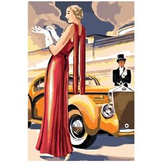 Картина по номерам, "Живопись по номерам", 72 x 108, PA56