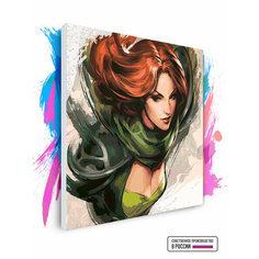Картина по номерам на холсте Dota2 - Windranger, 90 х 90 см Красиво Красим