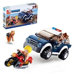 Конструктор Полиция «Погоня», 106 деталей нет бренда