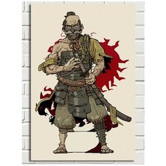 Картина по номерам игра Sekiro shadows die twice - 8419 В 60x40