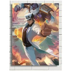 Картина по номерам Аниме JOJO (Джованна, Джотаро, ДжоДжо) - 7727 В 30x40