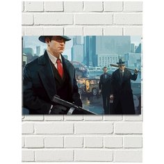 Картина по номерам игра Mafia - 8613 Г 60x40