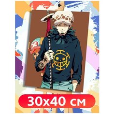 Картина по номерам аниме One Piece (Ван-Пис) - 8764 В 30x40