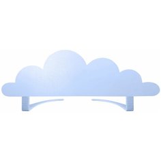 Ограничитель для кровати, цвет лилово-голубой (на матрас 5-6 см) Whitecloudshop