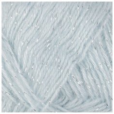 Пряжа "Angora Gold Simli" 75% акрил, 20% шерсть, 5% металлик 500м/100гр (514 зим. небо)/в упаковке: 1 Alize