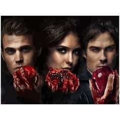 Картина по номерам на холсте дневники вампира - 568