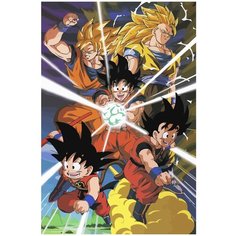 Картина по номерам на холсте Драгонболл - 4 40х60