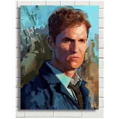 Картина по номерам Сериал Настоящий детектив Раст Макконахи - 7203 В 30x40