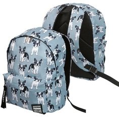 Рюкзак подростковый deVENTE. Limited Edition. Stylish Bulldogs 40*30*14 см 1отд. перед. карм. 7032290