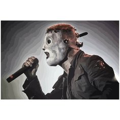 Картина по номерам на холсте Slipknot - 3