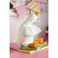 Мягкая игрушка плюшевая подушка Гусь обнимусь 45 см Plush Story