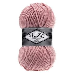 Пряжа Alize Superlana Maxi (Ализе Суперлана Макси) - 2 мотка 161 пудра 75% акрил, 25% шерсть 100м/100г