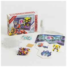 Аквамозаика с декорациями, Transformers, 3 фигурки Hasbro