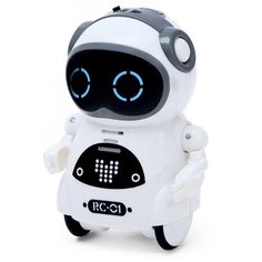 IQ Робот-игрушка интерактивный IQ BOT "ВИЛЛИ", танцует, функция повторения, световые и звуковые эффекты, русское озвучивание, для детей