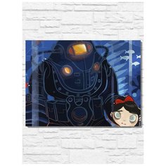 Картина по номерам на холсте Bioshock 1 (биошок 1, PS, Xbox, PC, Switch) - 10431 30x40