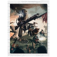 Картина по номерам на холсте игра Iron Harvest (PS, Xbox, PC, Switch) - 11117 В 30x40