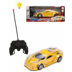 Машинка Наша игрушка 665B-1, 1:18, 20 см, желтый