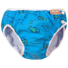 ImseVimse трусики Swim Diapers XL (11-14 кг) 1 шт., Turquoise Fish