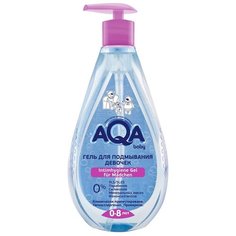 AQA baby Гель для подмывания девочек, 250 мл, 302 г