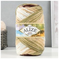 Пряжа "Burcum batik" 100% акрил 210м/100гр (1893) Alize
