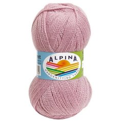Пряжа ALPINA "KLEMENT" 80% альпака, 20% мериносовая шерсть 4 шт.х50г 300м №11 светло-сиреневый