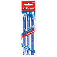 ErichKrause Набор гелевых ручек R-301 Original Gel, 0.5 мм (42724/42723), 3 шт.