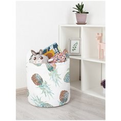 Корзина для игрушек JoyArty "Ананасовый сон" 35x35 см