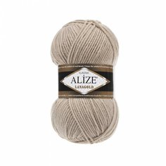 Пряжа "Lanagold" 51% акрил, 49% шерсть 240м/100гр (05 бежевый) Alize