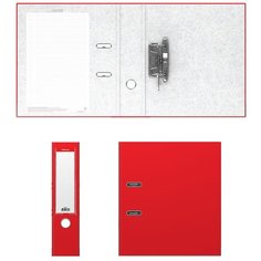 Папка–регистратор с арочным механизмом разборная ErichKrause®, Business, А4, 70 мм, красный