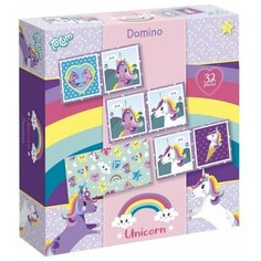 Набор для творчества «Карточки Единороги DOMINO GAME» 32 шт. Totum 071599