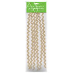 Самоклеящиеся декоративные бордюры из мешковины 6шт. вид 8 Альт