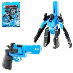 Робот Револьвер, трансформируется, цвета Микс Nosochki Xoxotochki