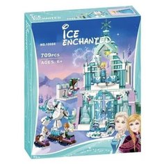 Конструктор LARI 10664 Ice Enchanted "Волшебный ледяной замок Эльзы" 709 дет.