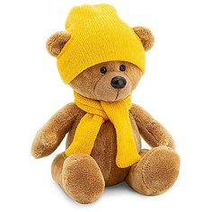 Мягкая игрушка Медведь Топтыжкин шапка, шарф, цвет коричневый 25 см Orange Toys