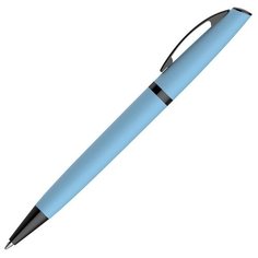 Ручка шариковая Pierre Cardin ACTUEL. Цвет - голубой матовый. Упаковка Е-3