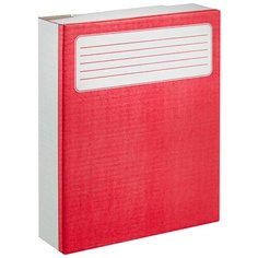 Короб архивный красный ATTACHE (гофрокартон), 5 шт./уп.
