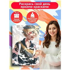 Картина по номерам аниме Токийские мстители (Манджиро, Кен, Баджи, Казутора) - 6688 В 60x40