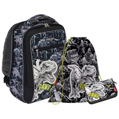 Рюкзак Erich Krause - ErgoLine Urban 18L - Dinosaur Park - с наполнением