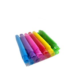 Pop Tube/12шт 14см/Игрушка антистресс/Развивающая игрушка/Труба гармошка/Pop it/Поп ит/Развивающая антистрессовая игрушка/поп трубка Нет бренда
