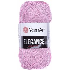 Пряжа YarnArt Elegance розовый (109), 88%хлопок/12%металлик, 130м, 50г, 1шт