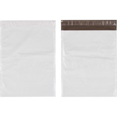 Курьер-пакет п/э без печати, без КСД 190х240, 40 мкм, 250 шт/уп Noname