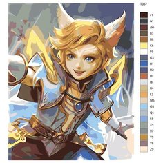 Картина по номерам Т357 "Mobile Legends: xарит" 80x100 Brushes Paints