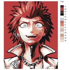 Картина по номерам T728 "Леон Кувата. Аниме Данганронпа - Danganronpa " 70x90 Brushes Paints