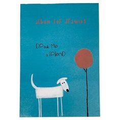 Альбом д/рисования Kroyter А4 80л скл, бл.100г, Animals, диз. в асс.65079 1535256