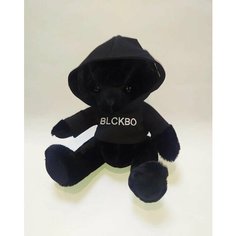 Мягкая игрушка Черный Медведь Блэкбо, blckbo медведь, одет в худи, 25 см Нет бренда