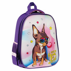 Ранец ArtSpace School Friend "Woof" 39*30*18см, 2 отделения, 2 кармана, анатомическая спинка (арт. 347912) Спейс