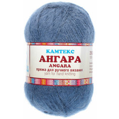 Пряжа Камтекс Ангара джинса (022), 35%мохер/15%шерсть/50%акрил, 250м, 100г, 1шт