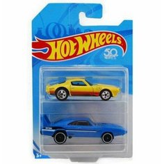 Машинка базовая (в асс) 2 шт. Хот Вилс (Hot Wheels) FVN40 Mattel