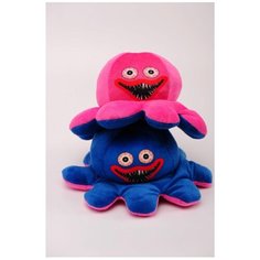 Мягкая двусторонний осьминог перевертыш Huggy Wuggy /Хагги Вагги/Кисси Мисси/ Игрушка антистресс